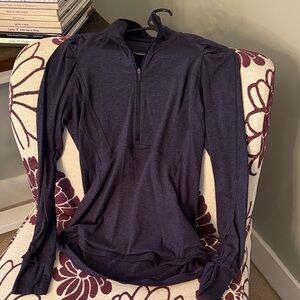 Lululemon Women's Navy Long Sleeve Top